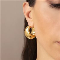 Orecchini Etrusca Donna in Bronzo WSET00742.YG - WSET00742.YG